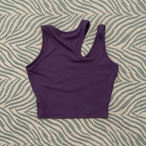 CUTE PURPLE CROP TOP